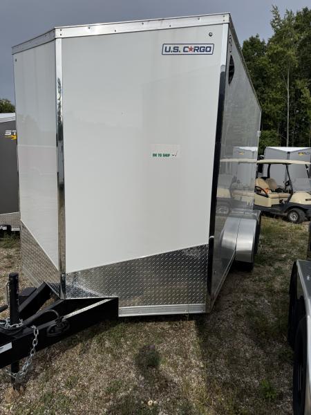 New 2026 US Cargo 7X14 7' INTERIOR BARN DOORS Cargo / Enclosed Trailer
