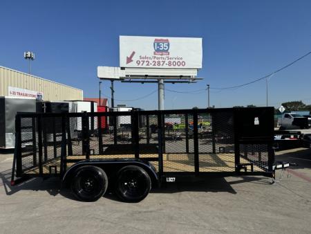 New 2026 Top Hat Trailers LS07 16' X 83" Landscape Trailer