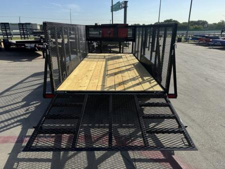 New 2026 Top Hat Trailers LS07 16' X 83" Landscape Trailer