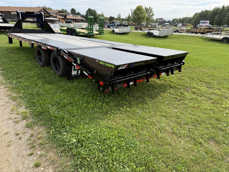 New 2027 Load Trail 102X32 24K MAX RAMPS Deckover Trailer
