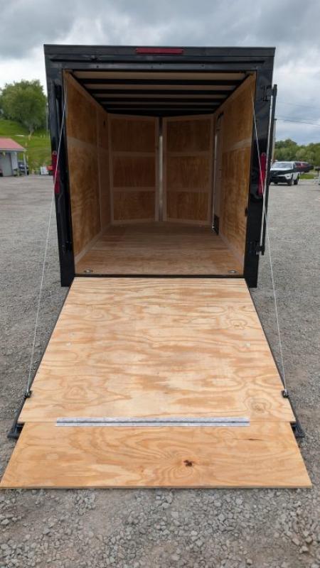 New 2027 Homesteader 6x12 Intrepid V-Nose Cargo Trailer w/ Ramp Door