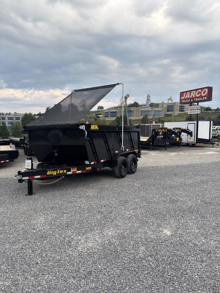 New 2027 Big Tex Trailers 83'x14 Telescopic 4 Foot Sided 14TD Dump Trailer