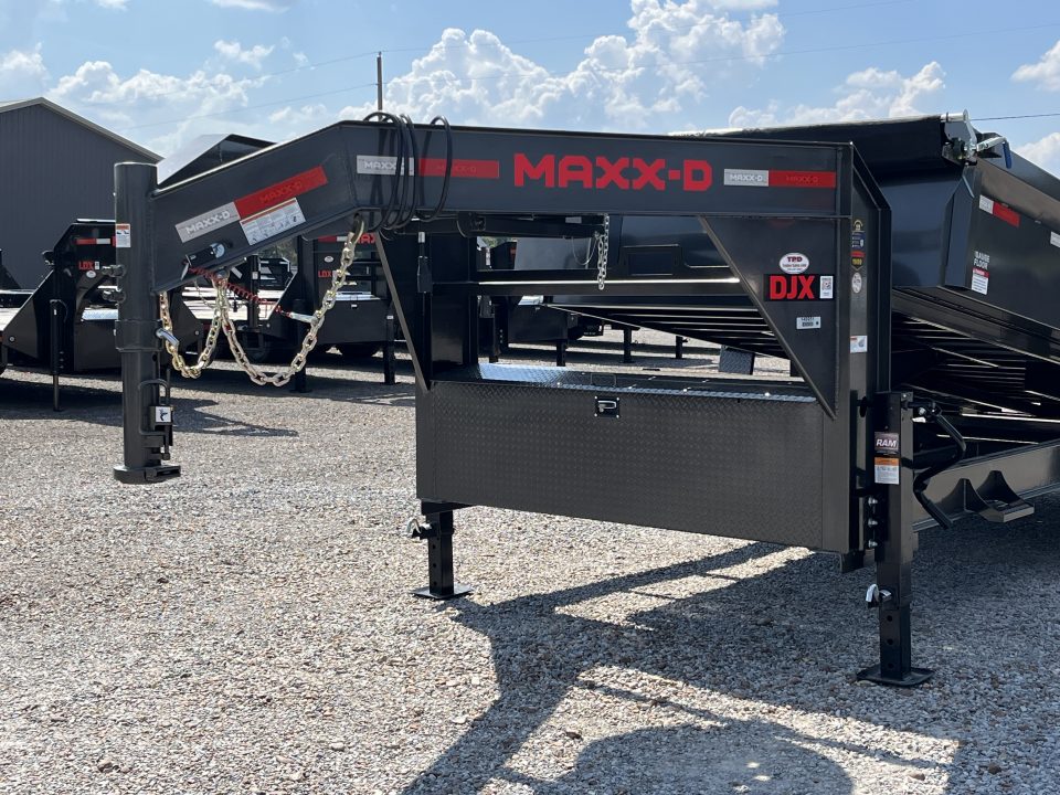 New 2027 MAXXD Gooseneck Dump Trailer | 16' x 83' 18K GVWR