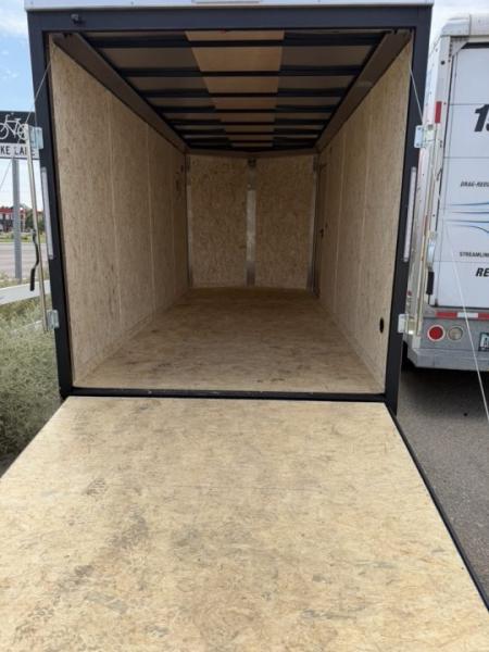 New 2027 Formula Trailers 7X16 TRAVERSE FLAT TOP V-NOSE 7K