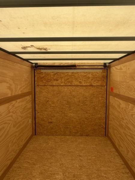 New 2027 Stealth 7 X 16 Cargo / Enclosed Trailer with Ramp Door and 6ft 6in interior Height Light Lid Roof