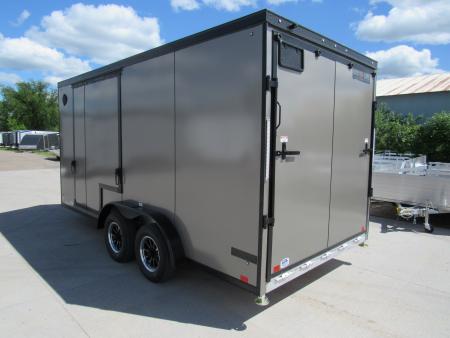 New 2026 Discovery Trailers 7.5x16ft Enclosed Trailer with Escape Door