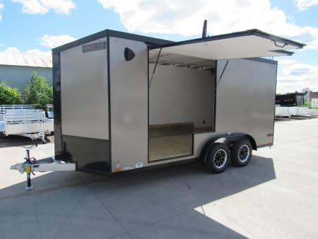 New 2026 Discovery Trailers 7.5x16ft Enclosed Trailer with Escape Door
