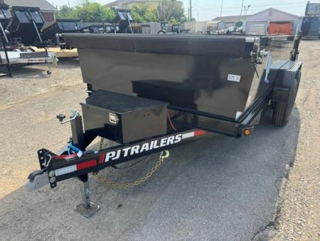 New 2027 PJ Trailers 83x14 14K Low Pro Scissor Dump Trailer