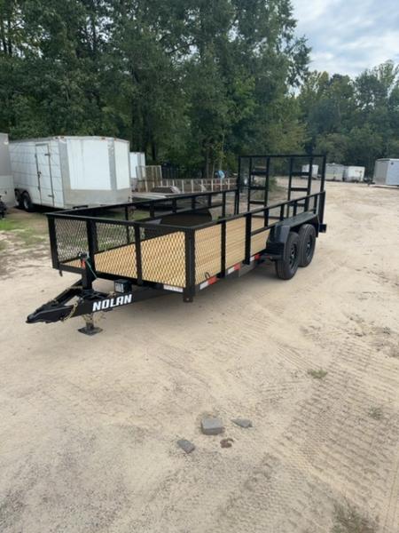 New 2027 Nolan Manufacturing 6X16 Utility Trailer