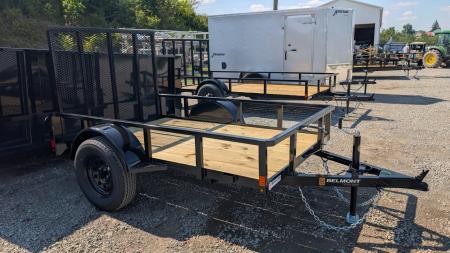 New 2027 Belmont 5x8 Tube Top Utility Trailer w/ Spring Assist Gate