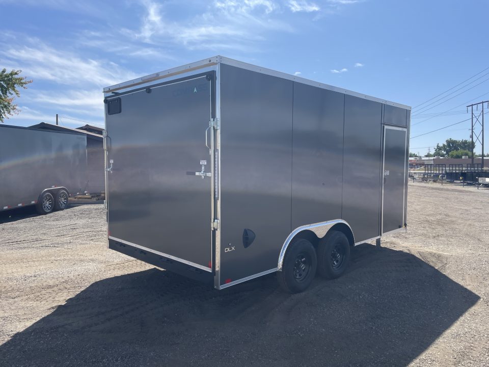 New 2027 Compass 8.5x16 V-Nose 10k Cargo Trailer
