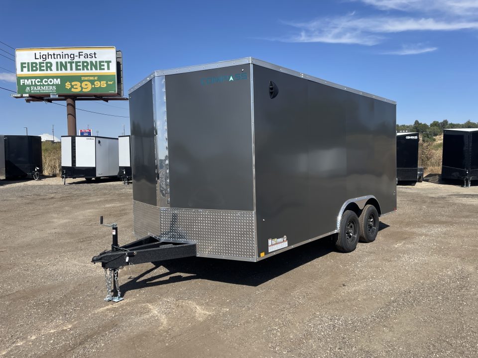 New 2027 Compass 8.5x16 V-Nose 10k Cargo Trailer