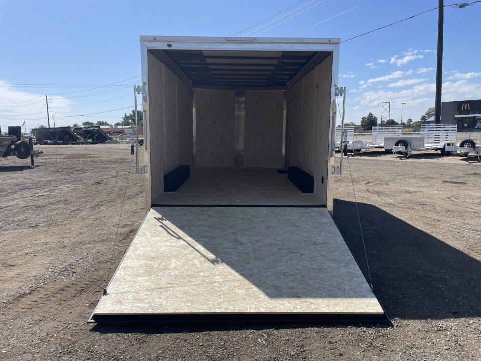 New 2027 Compass 8.5x16 V-Nose 10k Cargo Trailer