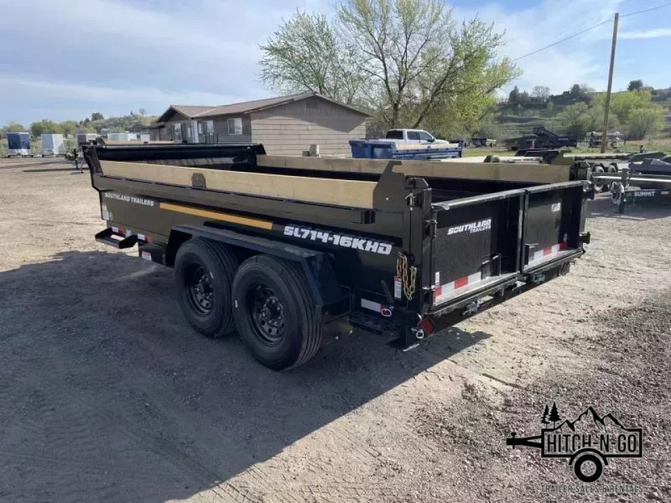 New 2026 Southland 7x14 16k HD Dump Trailer