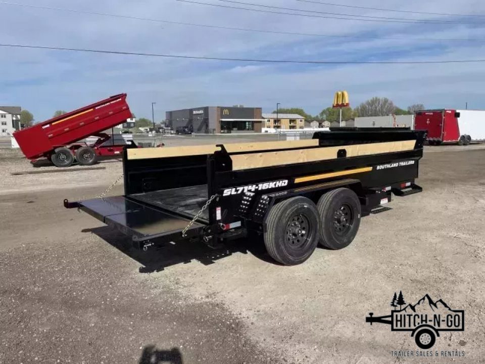 New 2026 Southland 7x14 16k HD Dump Trailer