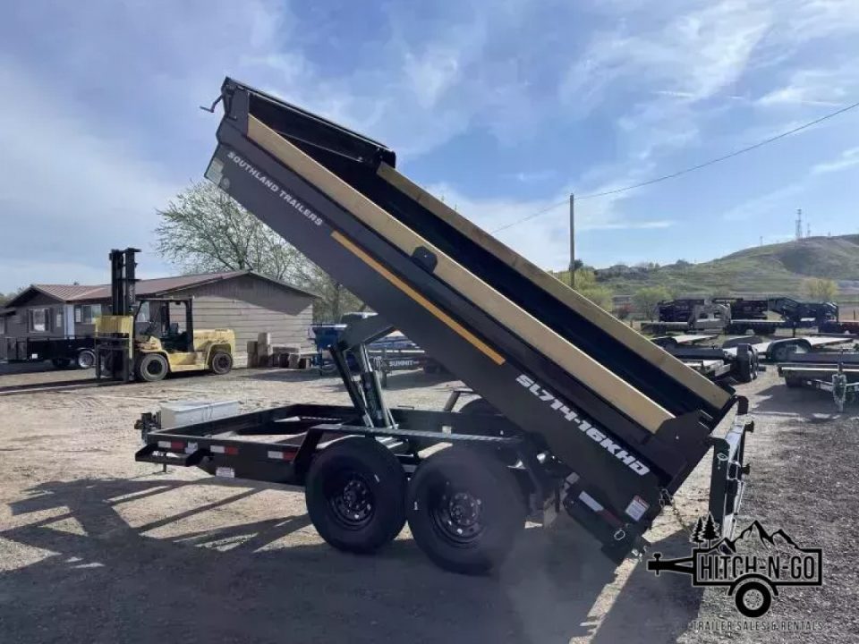 New 2026 Southland 7x14 16k HD Dump Trailer