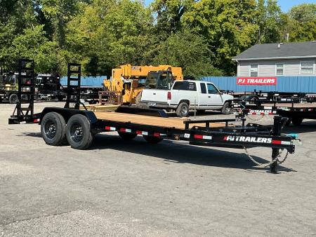 New 2027 PJ Trailers 83  x 18' Voyager Series (EV) - 15400 GVWR Equipment Trailer