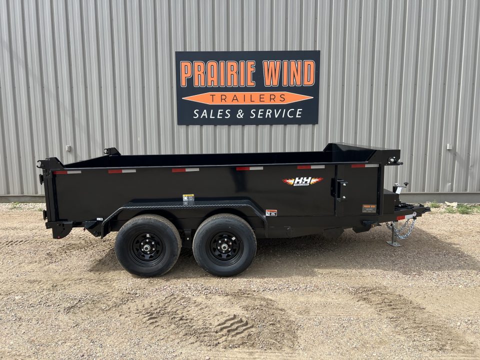 New 2027 H&H Trailers 12' H7612UD Dump Trailer
