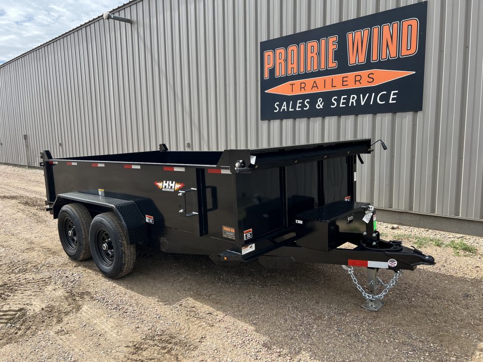 New 2027 H&H Trailers 12' H7612UD Dump Trailer