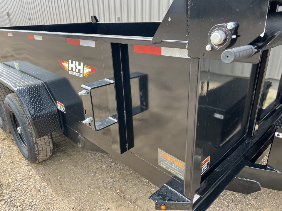 New 2027 H&H Trailers 12' H7612UD Dump Trailer