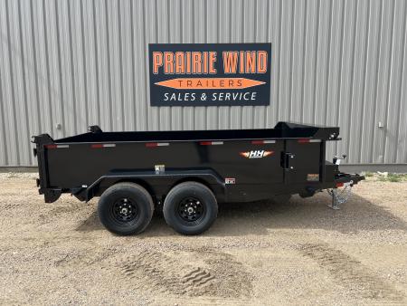 New 2027 H&H Trailers 12' H7612UD Dump Trailer