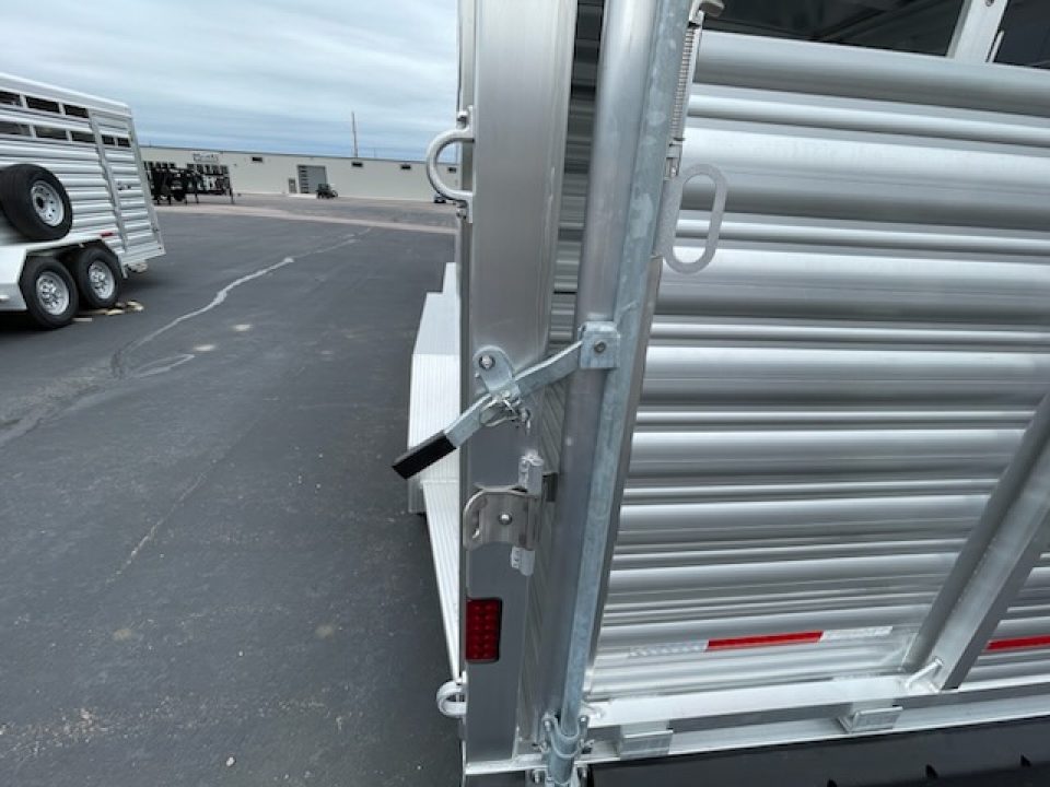New 2027 Featherlite Trailers 7x24 model 8127 Stock / Stock Combo Trailer
