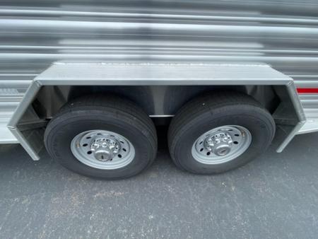 New 2027 Featherlite Trailers 7x24 model 8127 Stock / Stock Combo Trailer