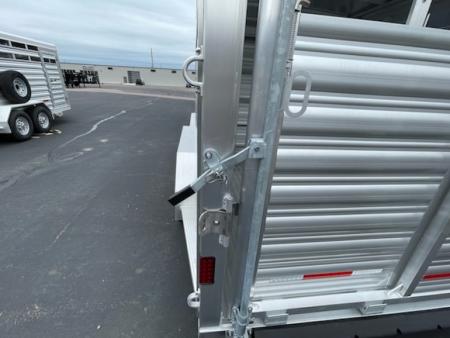 New 2027 Featherlite Trailers 7x24 model 8127 Stock / Stock Combo Trailer