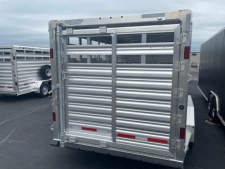 New 2027 Featherlite Trailers 7x24 model 8127 Stock / Stock Combo Trailer