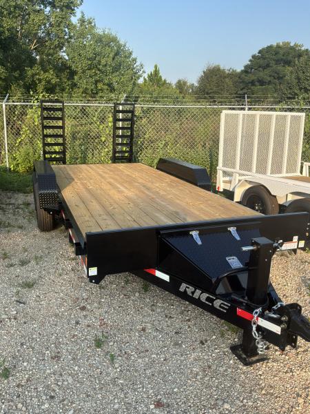 New 2026 Rice Trailers FMEMR8218 Equipment Trailer