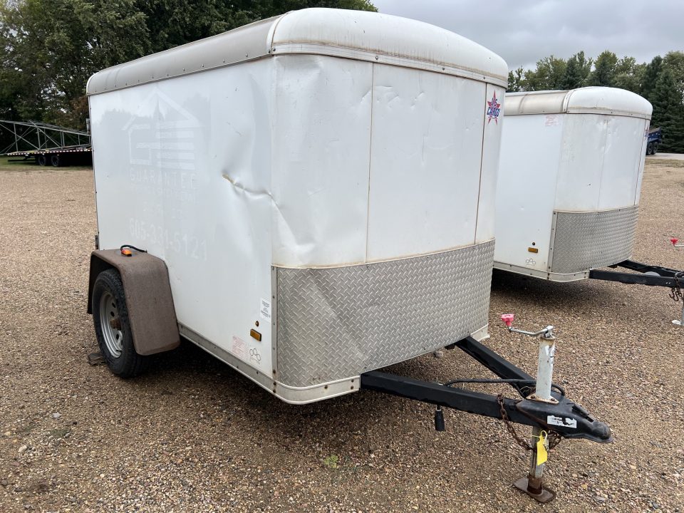 Used 2018 US Cargo 5 x 8 Enclosed Cargo / Enclosed Trailer