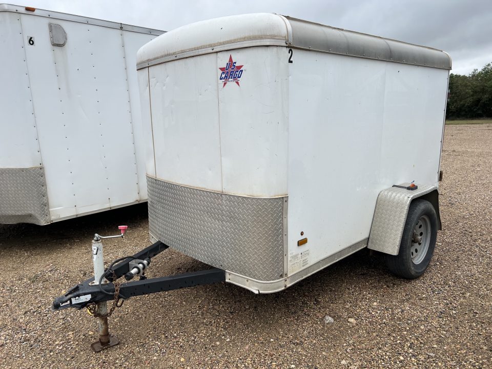 Used 2018 US Cargo 5 x 8 Enclosed Cargo / Enclosed Trailer