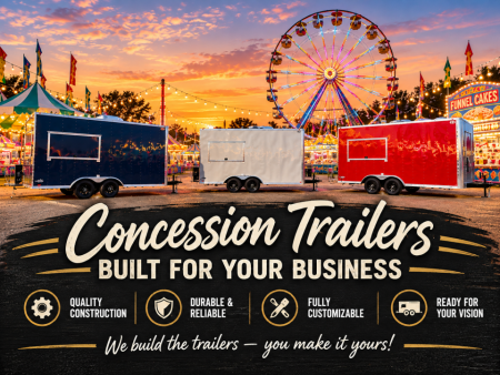 New 2027 Cargo King CONCESSION TRAILER Concession