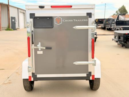 New 2027 Cross Trailers 4-6-1V Enclosed Barn Door 2K GVWR