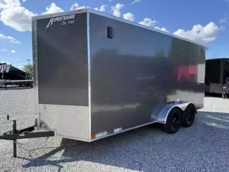 New 2027 Homesteader Trailer 7X16 IT OHV (SPOILER) Cargo / Enclosed Trailer