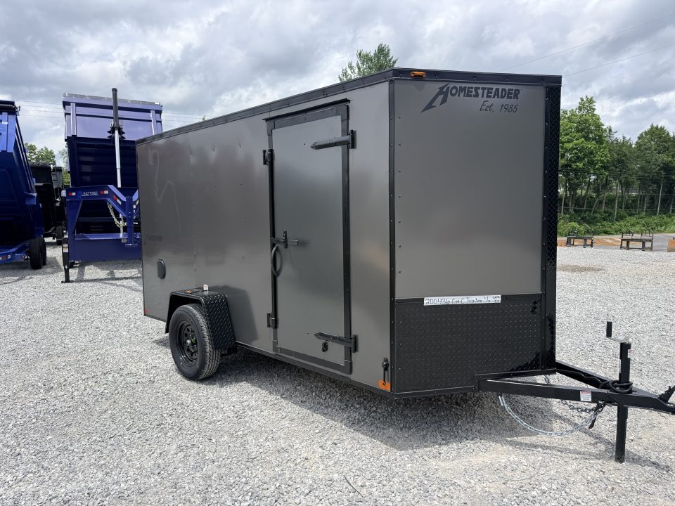 New 2027 Homesteader Trailer 6X12 IS (BLACKOUT) Cargo / Enclosed Trailer