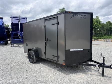 New 2027 Homesteader Trailer 6X12 IS (BLACKOUT) Cargo / Enclosed Trailer