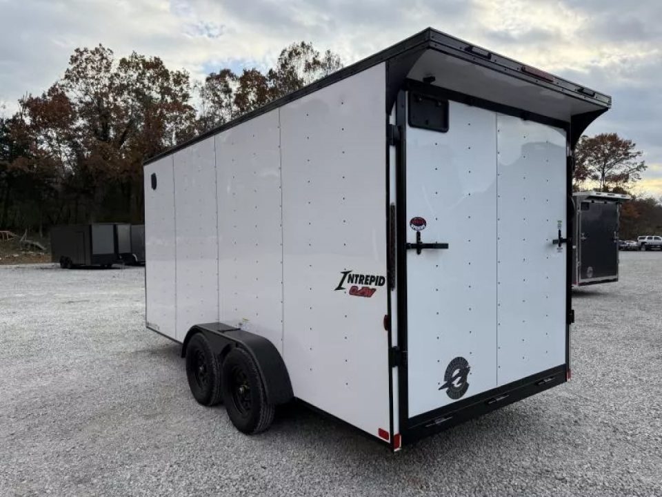New 2027 Homesteader Trailer 7X16 IT OHV BLACKOUT (SPOILER) Cargo / Enclosed Trailer