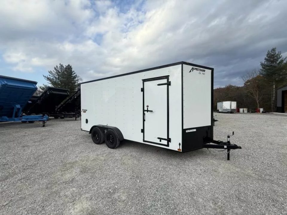 New 2027 Homesteader Trailer 7X16 IT OHV BLACKOUT (SPOILER) Cargo / Enclosed Trailer