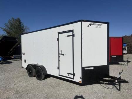 New 2027 Homesteader Trailer 7X16 IT OHV BLACKOUT (SPOILER) Cargo / Enclosed Trailer