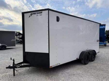 New 2027 Homesteader Trailer 7X16 IT OHV BLACKOUT (SPOILER) Cargo / Enclosed Trailer