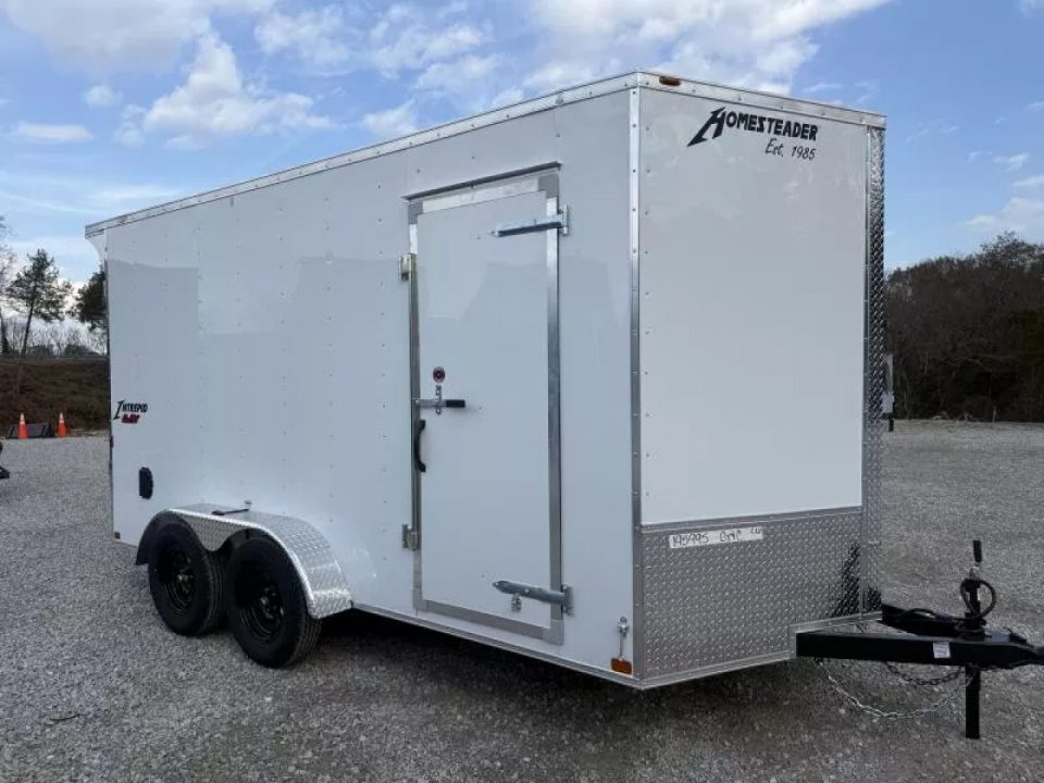 New 2027 Homesteader Trailer 7X14 IT OHV (SPOILER) Cargo / Enclosed Trailer