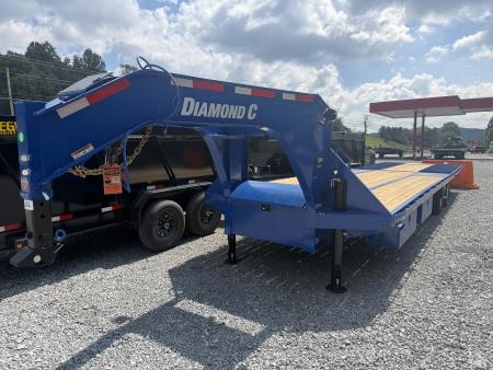 New 2027 Diamond C FMAX212 GOOSENECK TRAILER **FACTORY GPS**HYDRO DOVE&JACKS ** ABS BRAKES** ALUMINUM OUTER RIMS