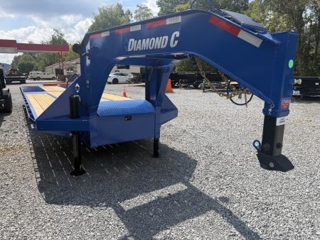 New 2027 Diamond C FMAX212 GOOSENECK TRAILER **FACTORY GPS**HYDRO DOVE&JACKS ** ABS BRAKES** ALUMINUM OUTER RIMS