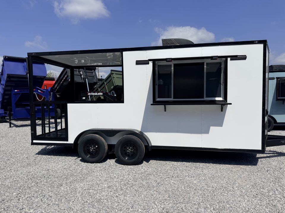 New 2027 Coast 2 Coast 7X18 TA BBQ CONCESSION Concession