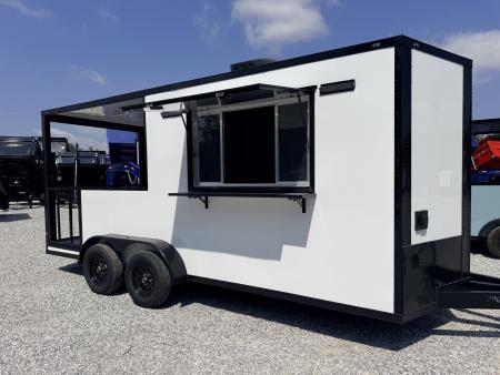 New 2027 Coast 2 Coast 7X18 TA BBQ CONCESSION Concession