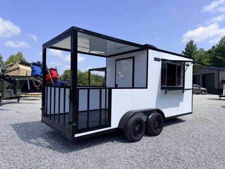 New 2027 Coast 2 Coast 7X18 TA BBQ CONCESSION Concession