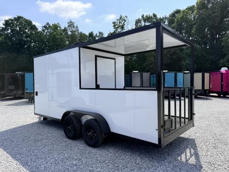 New 2027 Coast 2 Coast 7X18 TA BBQ CONCESSION Concession