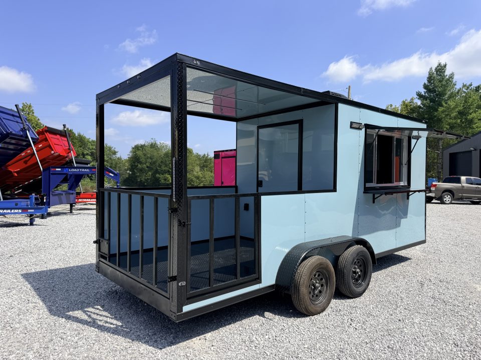 New 2027 Coast 2 Coast 7X18 TA BBQ CONCESSION Concession