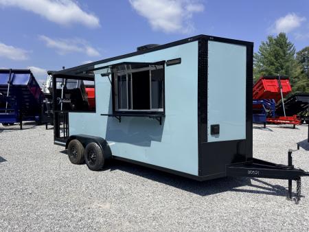 New 2027 Coast 2 Coast 7X18 TA BBQ CONCESSION Concession